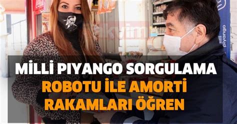 Yılın son gününde noter huzurunda 100 milyon tl'nin rakamları belirlendi. Milli Piyango sorgulama robotu ile amorti rakamları öğren ...
