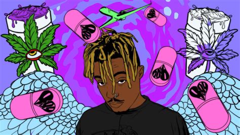 Im Working On This Juice Wrld Wallpaper Its In A Very