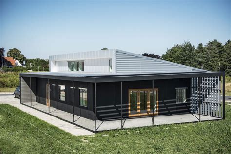 Prefabricated Shipping Container In Denmark Upcycle House Homedezen