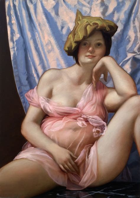 John Currin S Erotic And Silly Female Portraits Nsfw Art Sheep