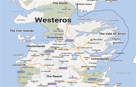 Dragonstone Westeros Map