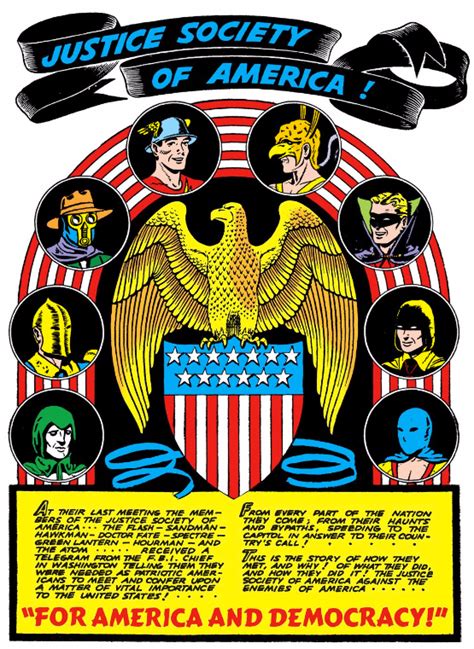 Get Your First Look At The Logo For The Justice Society Of America On