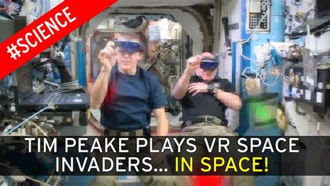 Brit Astronaut Tim Peake Battles Alien Invaders In Latest Video