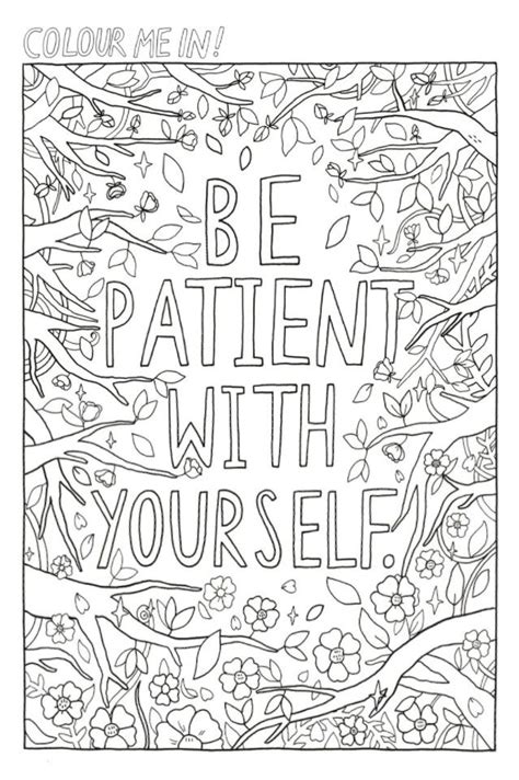Color Me Printable Art Therapy Quote Coloring Pages Love Coloring Pages