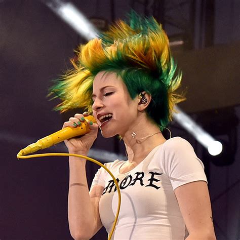 Hayley Williams Dyes Hair Green And Yellow New Hair