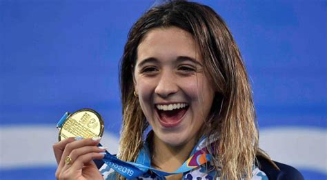 Delfina pignatiello, la gran promesa de la natación argentina que ya es una instagram. Delfina Pignatiello hizo una transmisión en Instagram que ...