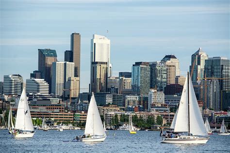 Lake Union Seattle Photograph By Robert Briggs Fine Art America