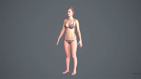 D Female Body Scan