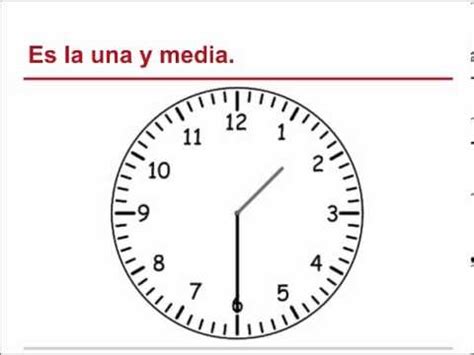Spanish Grammar Review #17 Telling time in Spanish - YouTube