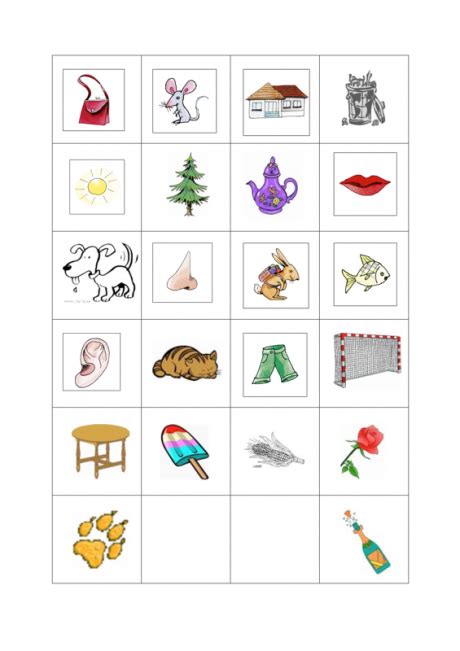 Im ordner bildkarten sind 260 abbildungen zu folgenden themen enthalten: Bilder-Memory Reimwörter - Artikulation, Sprache ...