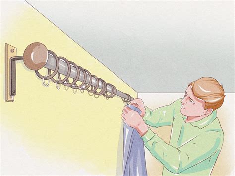 How To Hang Pencil Pleat Curtains 9 Steps With Pictures