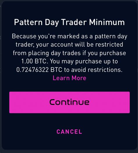 Cryptocurrency trading has boomed in recent months. robinhood - Are there any limitation on crypto day trading ...