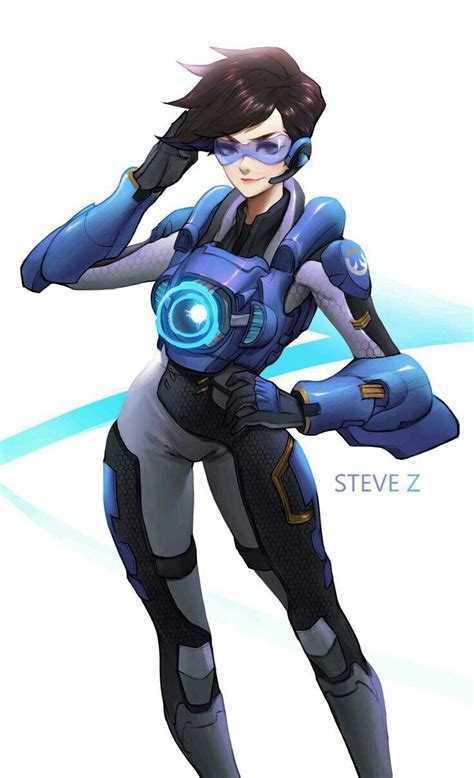 Overwatch Video Game Overwatch Tracer Overwatch Comic Tracer Art