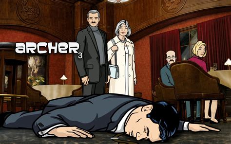 Archer Animation Series Cartoon Action Adventure Comedy Spy