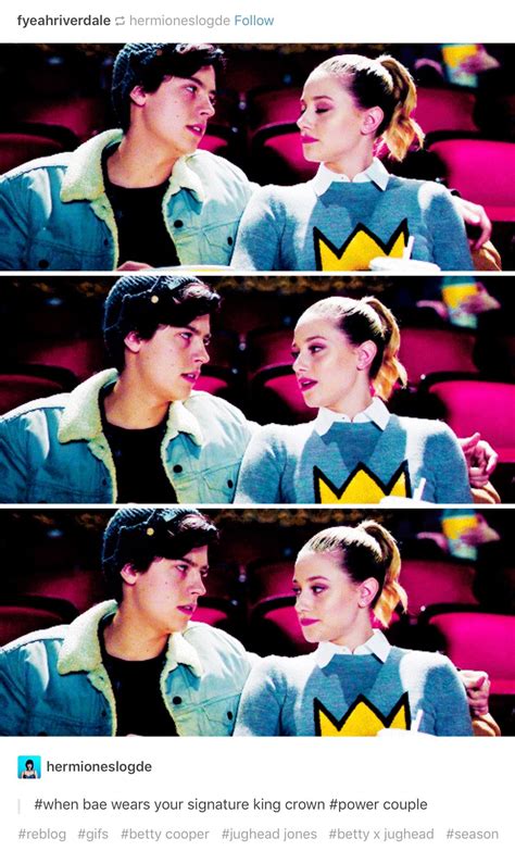 Riverdale Bughead Being The Power Couple That They Are 💛 💙 Riverdale Memes Riverdale Cw