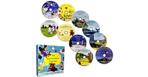 Julia Donaldson 10 Cd Audio Collection £999 Rrp £40 The Book People