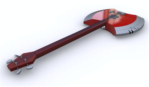 Adventure Time Marceline S Bass Axe By Ubermeisters Download Free Stl Model