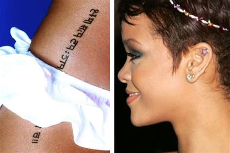 #riri #rihanna #rihanna tattoos #tattoed girls #hip hop #style #rihanna style #black and white #black and white photography #rihanna photoshoot. Rihanna - Rihanna Tattoos with Meanings and Photos