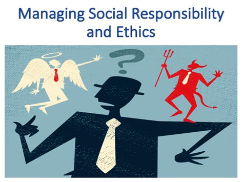 Managing Social Responsibility And Ethics Management Teaching Resources