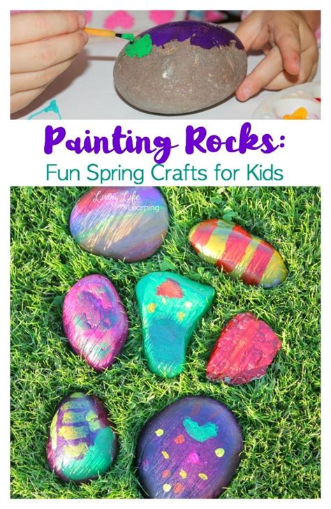 Painting Rocks Fun Crafts For Kids