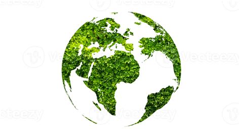 Green Globe Isolate On Transparent Background Png File 13441751 Png