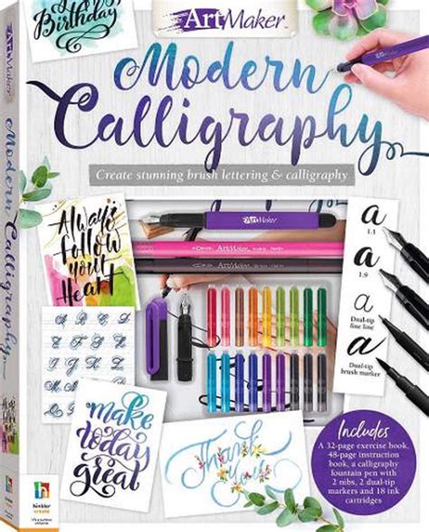 Art Maker Modern Calligraphy Kit By Peter Taylor 9781488922190 Buy