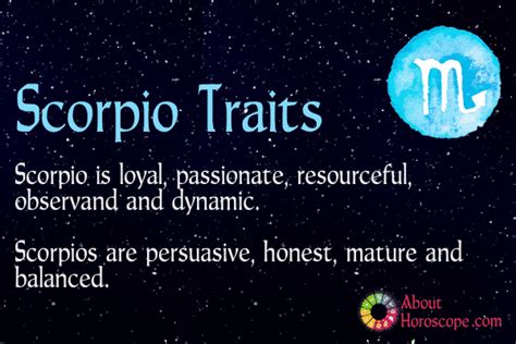 Scorpio acknowledged for the dramatic and intense features is regarded as the most powerful astrological sign because of the characteristics people born under this sign possess. ♐ Scorpio Traits, Personality And Characteristics
