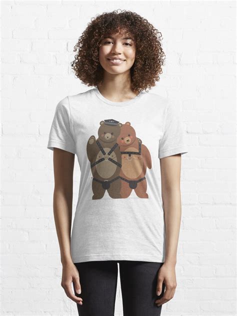 Leather Bears T Shirt For Sale By Qkingofdiamonds Redbubble Gay T