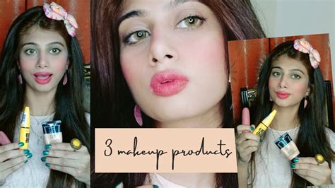 Everyday Makeup Look Using 3 Products Makeup Challenge Youtube