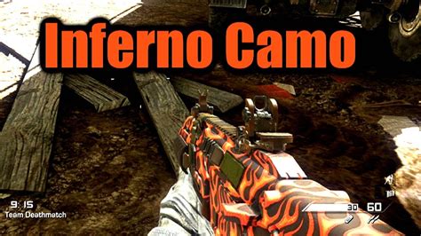 Cod Ghosts Inferno Camo On All Weapons Every Gun Inferno Camo Youtube