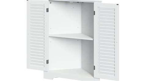 Riverridge® Home Ellsworth 3 Shelf Corner Cabinet In White 360