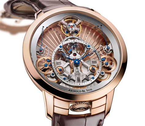 John arnold was an english inventor and watchmaker, and a quintessentially british sense of style remains throughout the. Introducing The Arnold & Son Time Pyramid Guilloché (With ...