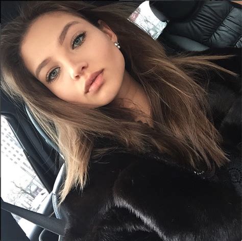 Ig Russian Alesya Kafelnikova Model Face Model Russian Beauty