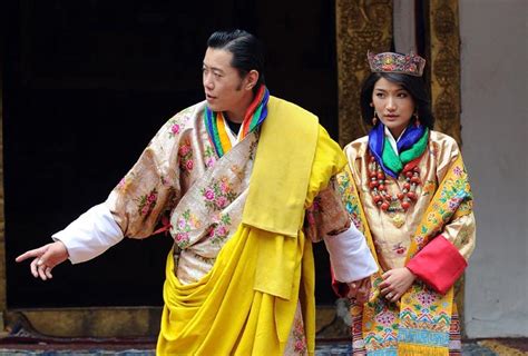 bhutan royal couple s first public kiss photo gallery