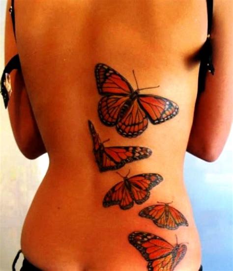 Tatoos Tatuajes De Mariposas En La Espalda Mariposa Tatuaje