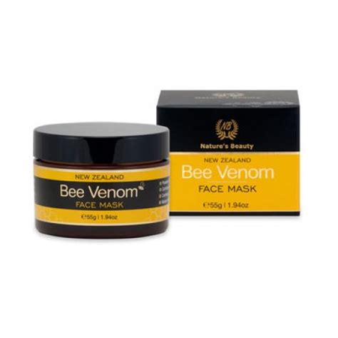 It consists of more than 20 known compounds, most prominently, the peptide, melittin. Nature's Beauty Bee Venom Face Mask 55g: Ashop New Zealand