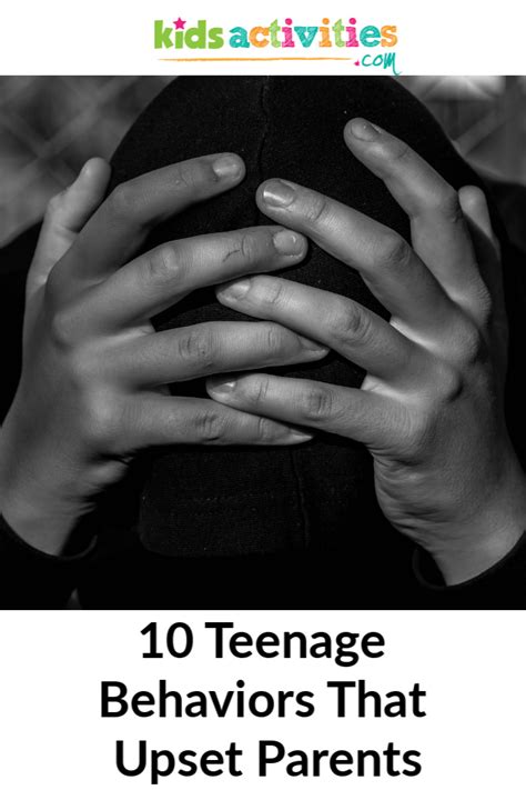 10 Teenage Behaviors That Confuse Parents Kids Activities Blog