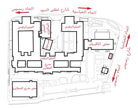 خريطة الكلية Faculty Of Medicine