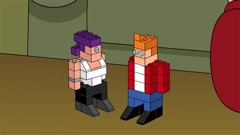 Futurama Lego Fry And Leela By Mdwyer5 On Deviantart