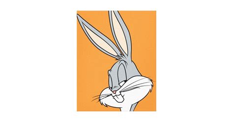 Bugs Bunny Sideways Glance Canvas Print Zazzle