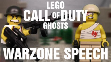 Lego Call Of Duty Ghosts Warzone Speech Lego Call Of Duty Flickr