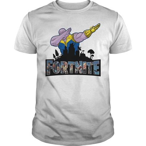 Fortnite Thanos Dabbing Just Play It Shirt Hoodie Sweater Custom