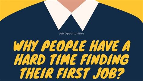 Why People Have A Hard Time Finding Their First Job Chief Post