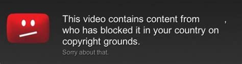 This Video Contains Content From Who Has Blocked It On Copyright