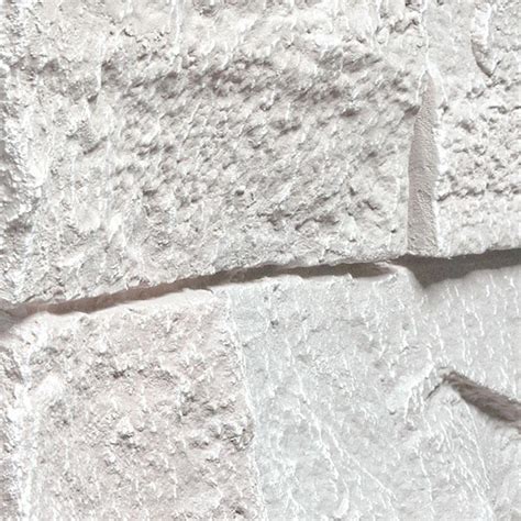 Quality Stone Ledge Stone White Faux Stone Panel — Wall Theory Canada