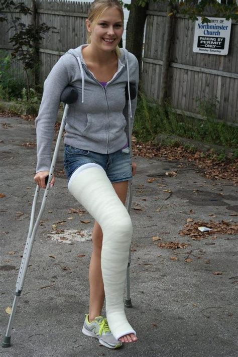 Broken Leg Llc Cast Orthopedic Cast Full Body Cast Long Leg Cast Crochet Slipper Boots She