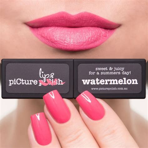 Watermelon Lipstick Color4nails