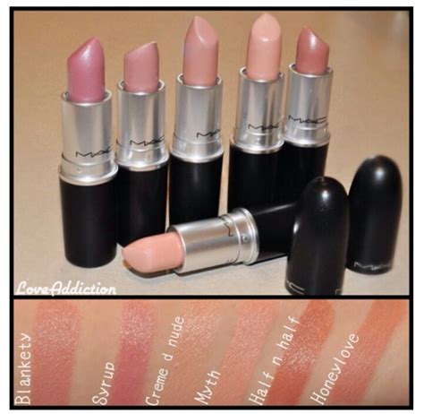 Mac Nude Lipstick Collection I M Trying To Find A Nice Nude Shade
