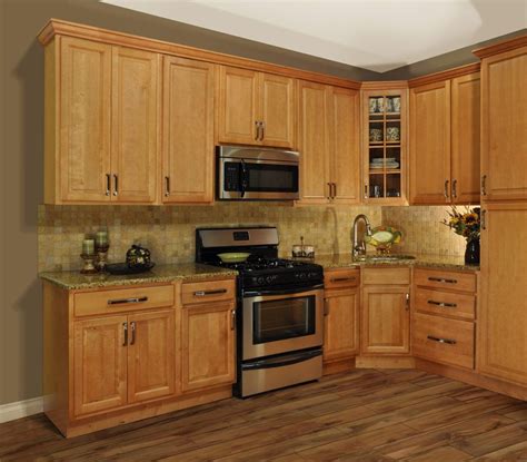 Kitchens with light cabinets and dark floors countertops black appliances kitchen island wood. Fire Alarm Annunciator | Honey oak cabinets, Cheap kitchen ...