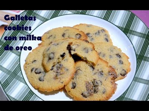 Sigue las instrucciones de las recetas de cocina, presta. Cookies con milka de oreo | La cocina de Sara - YouTube